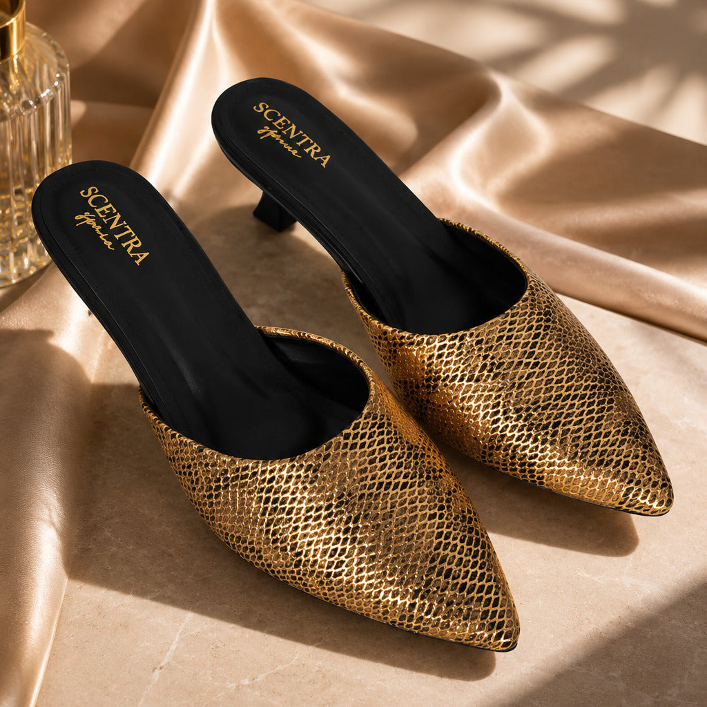 Viper Chic Mule Heels