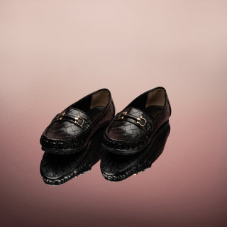 Ellery Textured Loafers