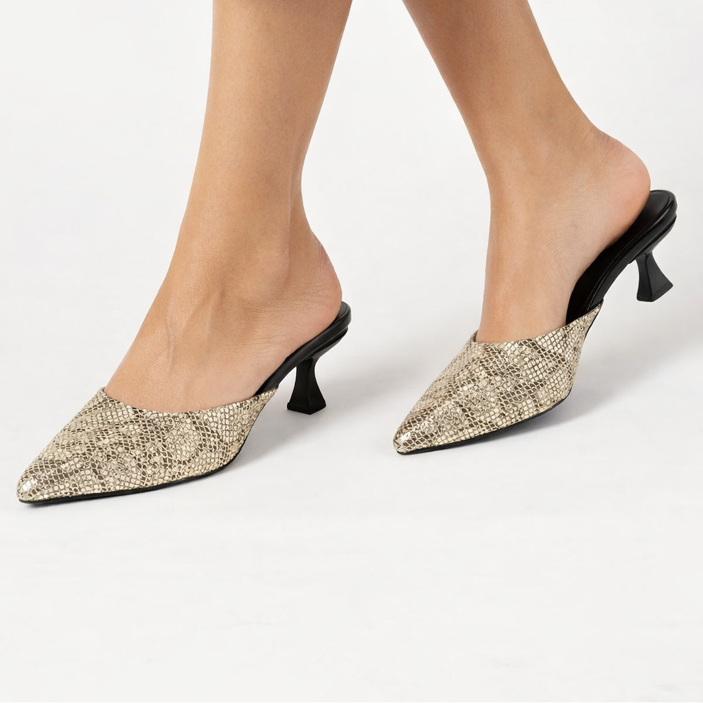 Viper Chic Mule Heels