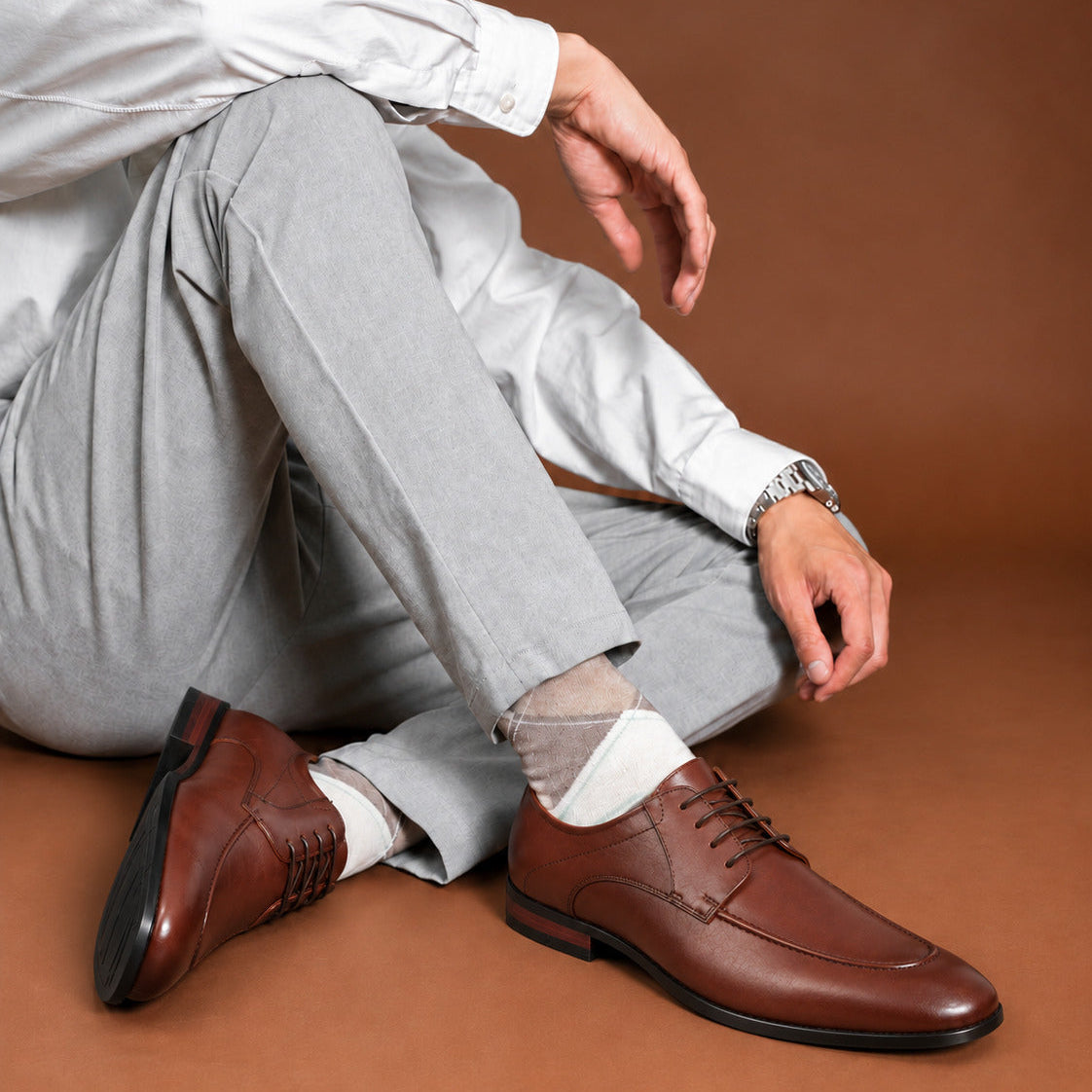 Lace-Up Formal Shoes for Men