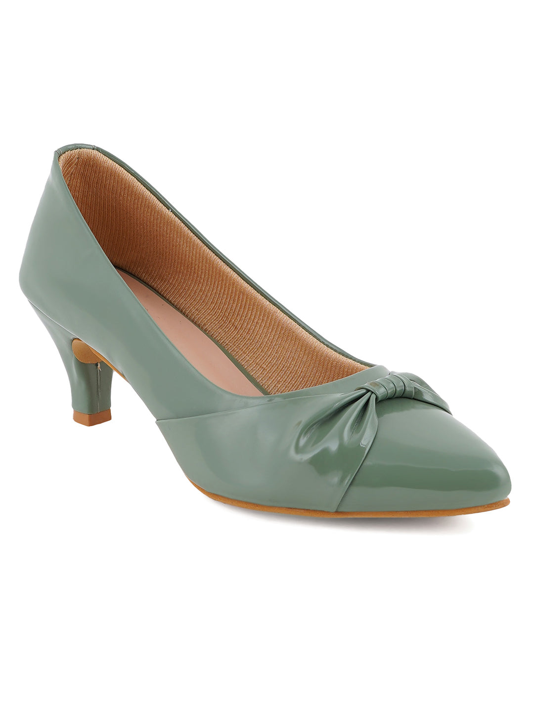 Hazel Kitten Heel Pumps