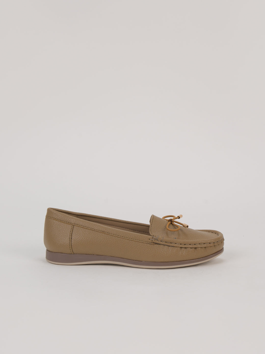 Aveline Bow-Detail Moccasin Loafers