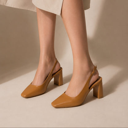 Scentra Spain Caramel Grace Pumps