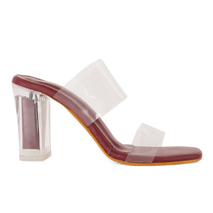 Nina Transparent Strap Sandals