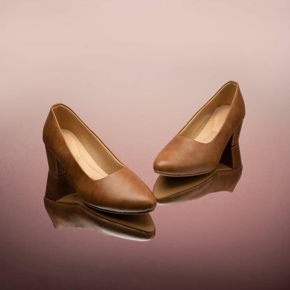 Penny Solid Pumps