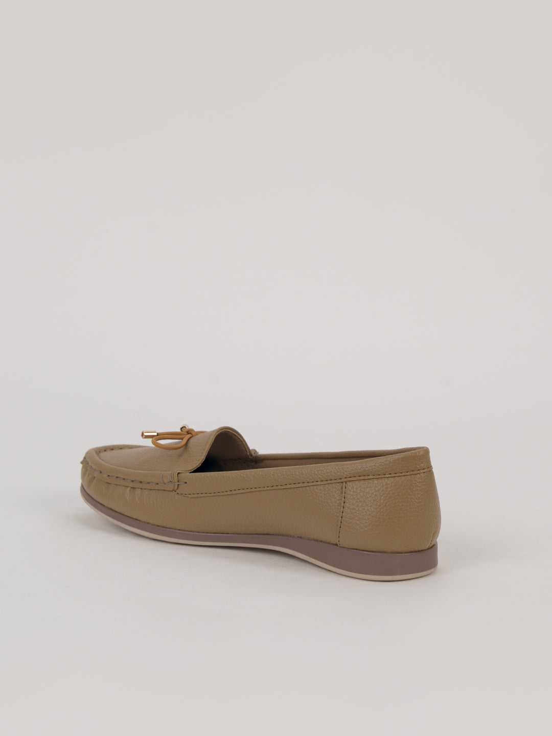 Aveline Bow-Detail Moccasin Loafers