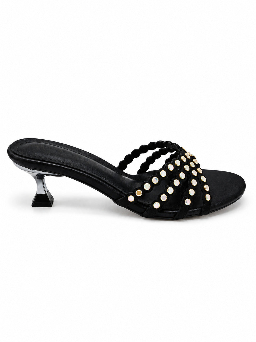 Seraphine Pearl Kitten Heel Mules