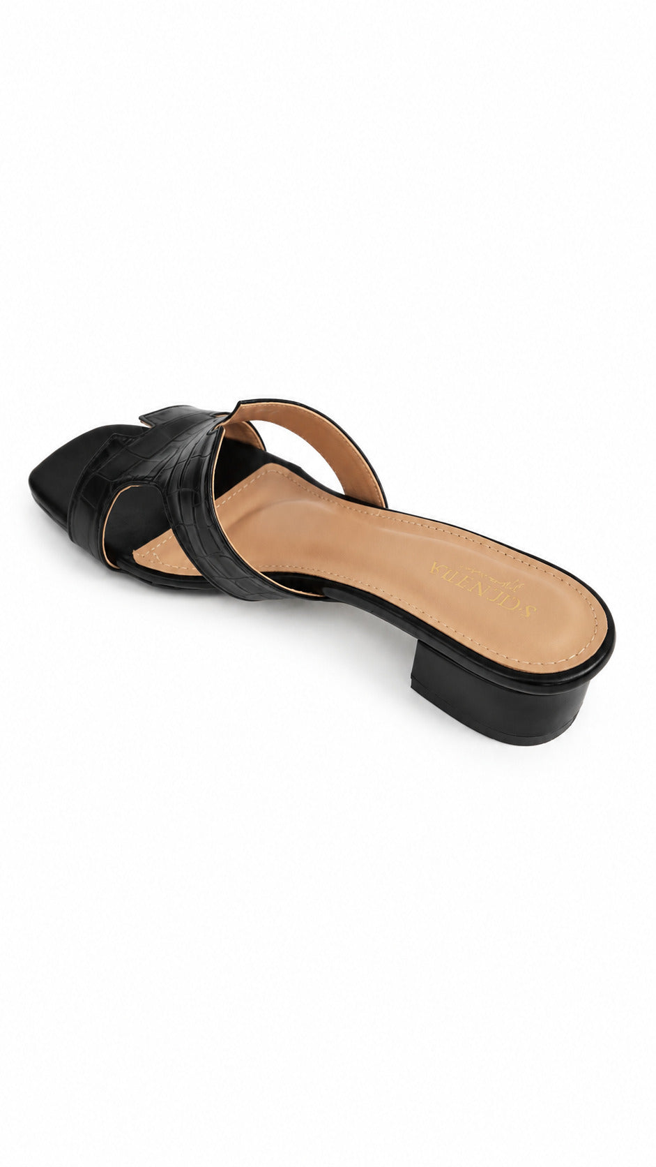 Luna Croc Detail Sandals