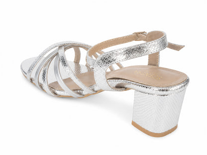 Scentra Spain Stella Festive Block Heel Sandals