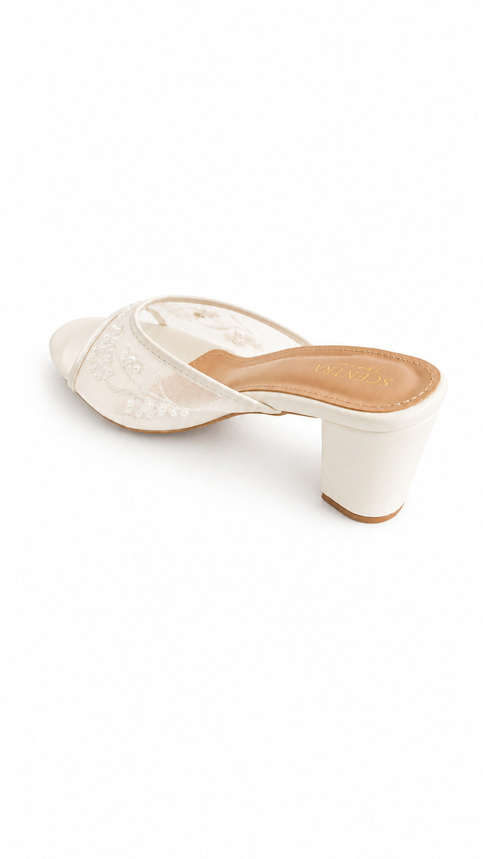 Noir Grace Party Mules