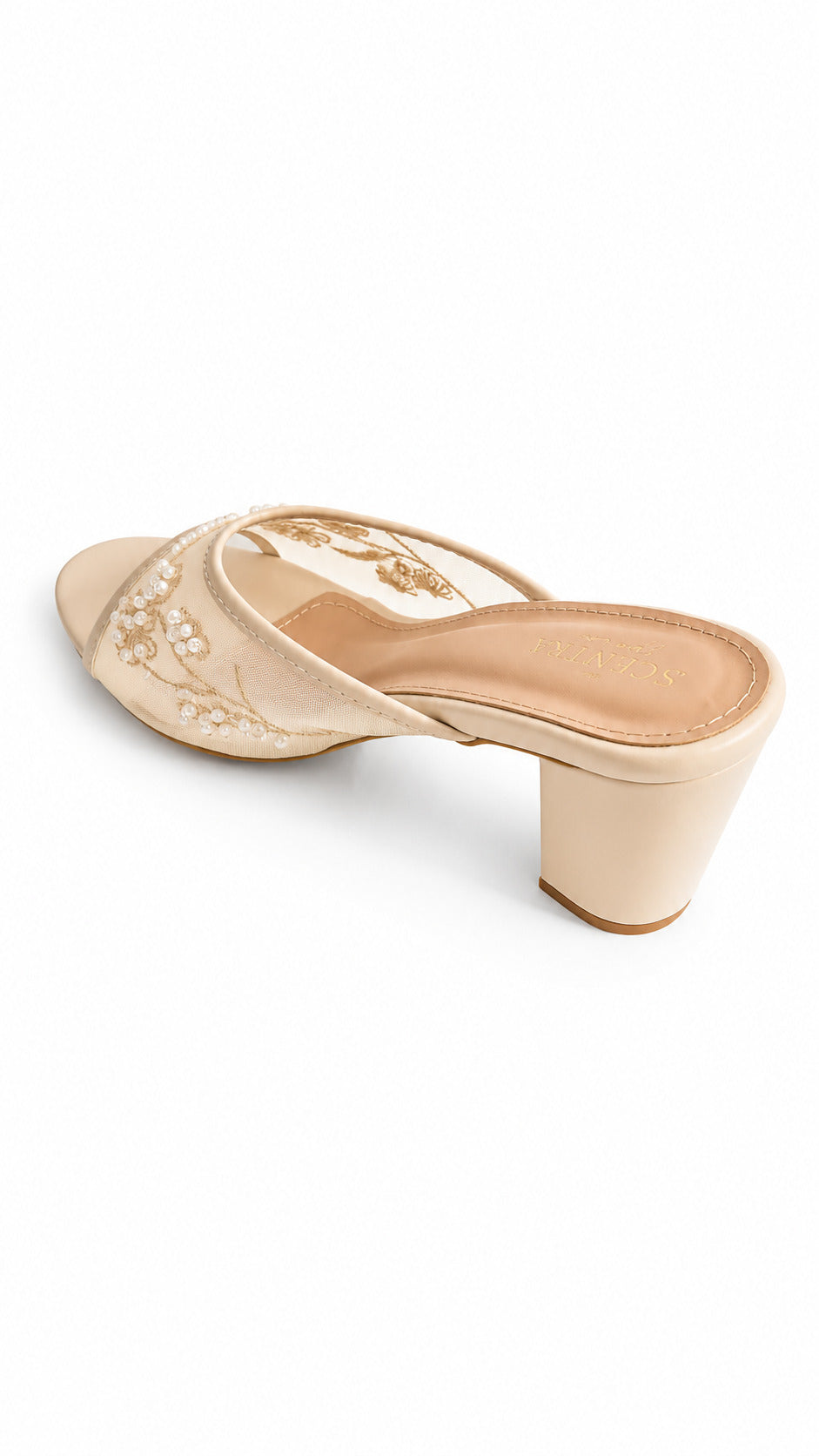 Noir Grace Party Mules