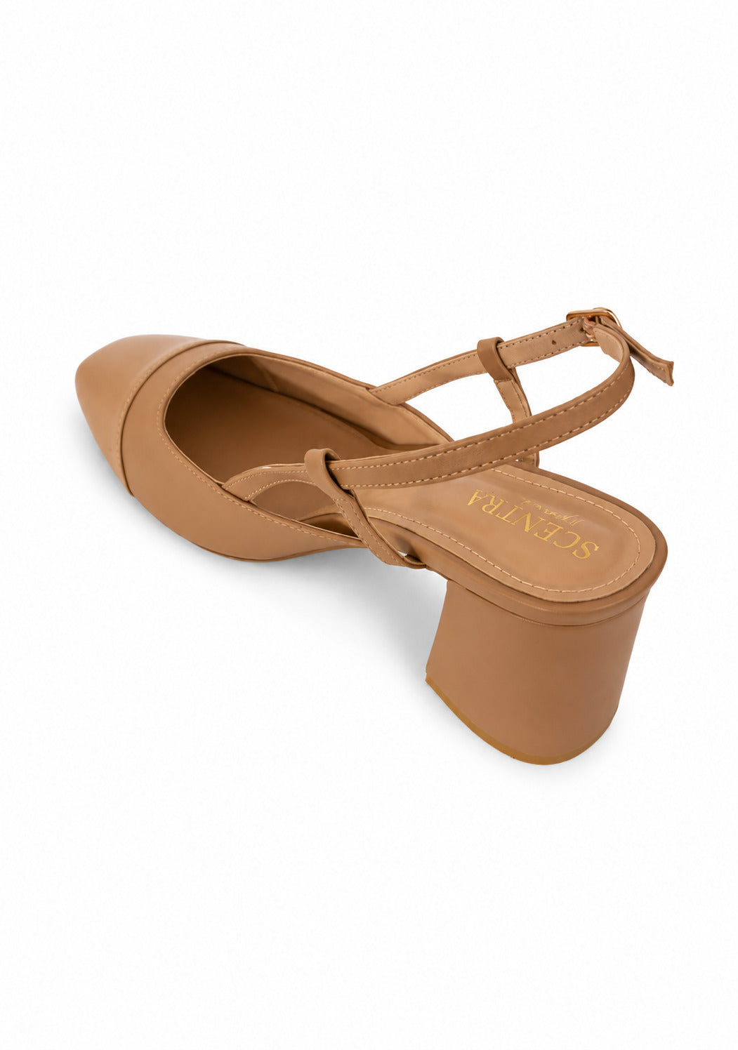 Scentra Spain Elara Block Heel Pumps