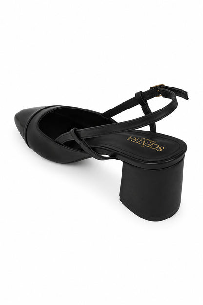 Scentra Spain Elara Block Heel Pumps