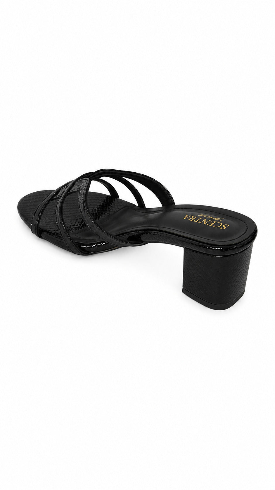 Aurelia Strappy Block Heels