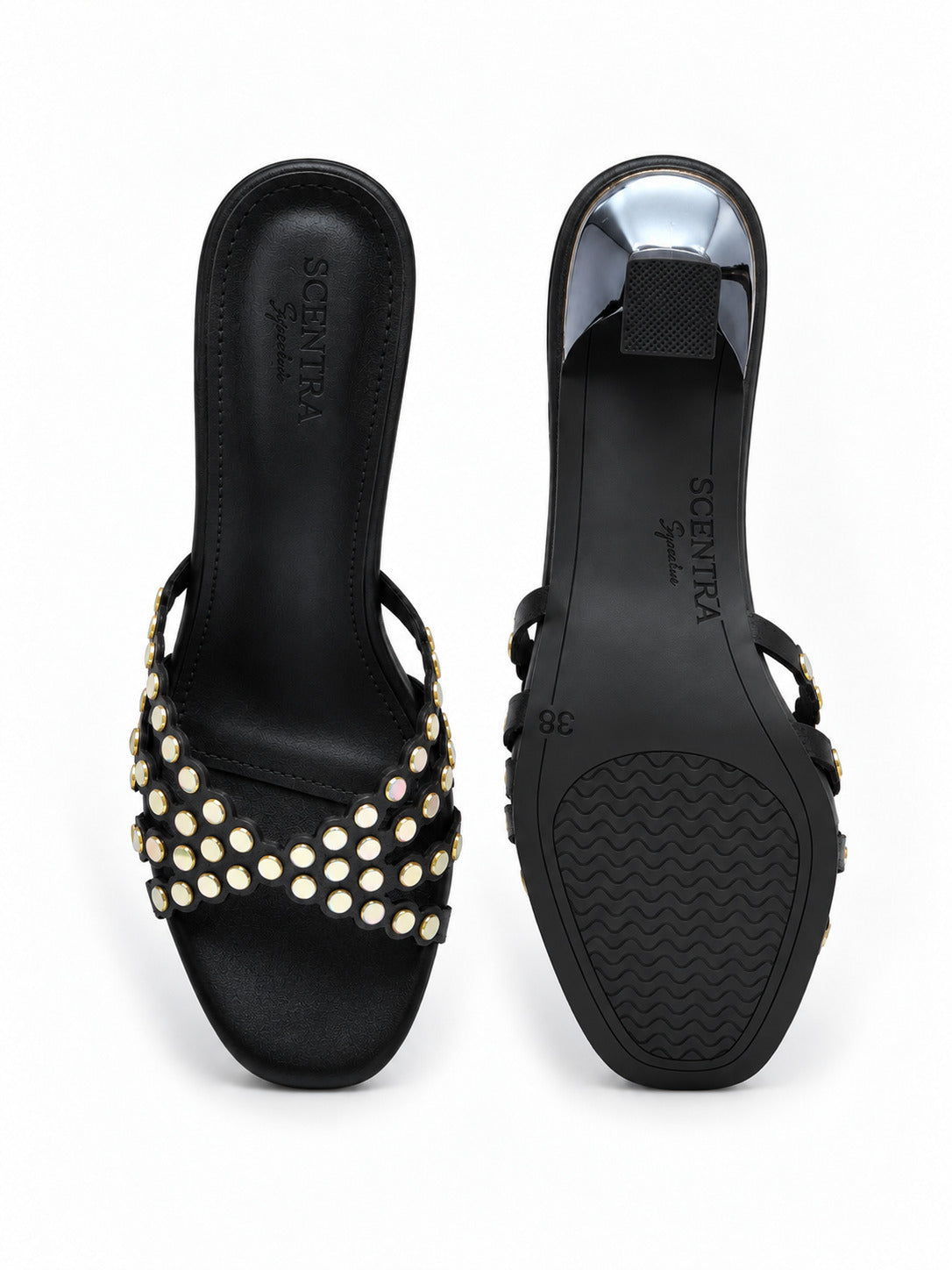 Seraphine Pearl Kitten Heel Mules