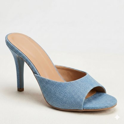 Alana Denim Heels