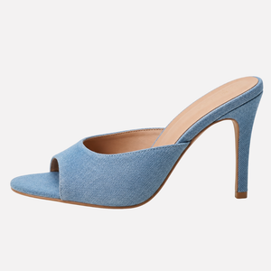 Alana Denim Heels
