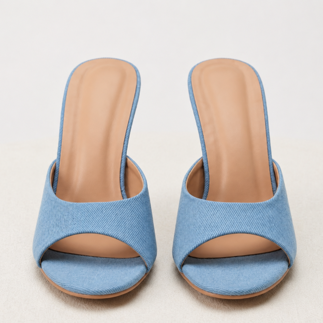 Alana Denim Heels