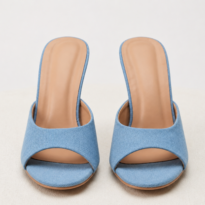 Alana Denim Heels