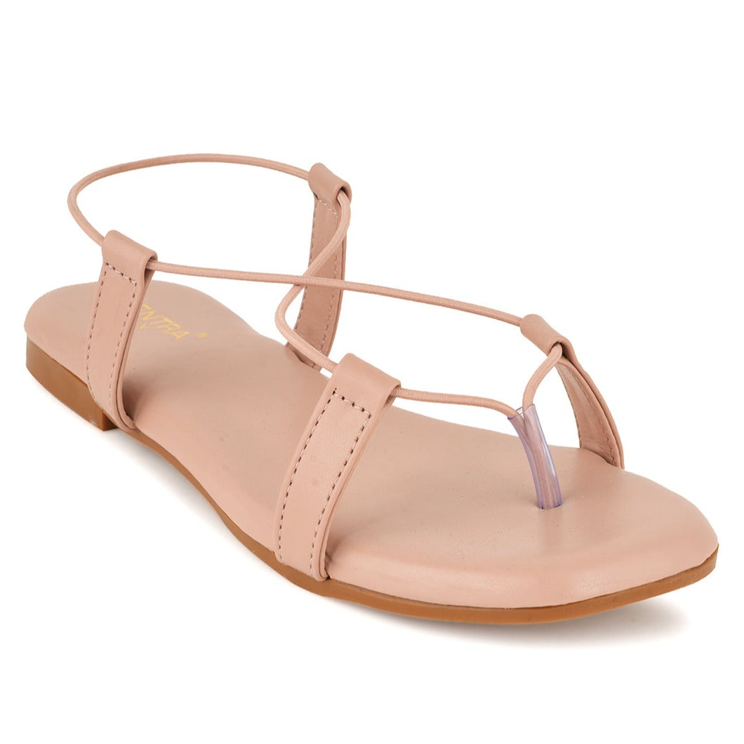 Livia T-Strap Flats