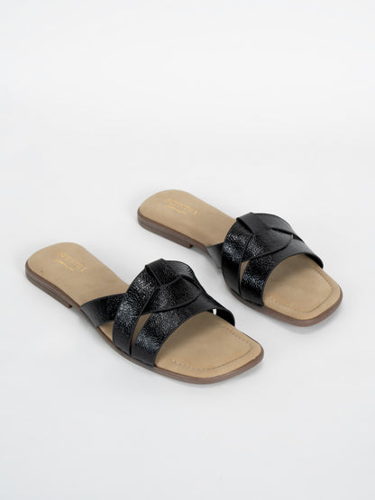 Classic Weave Comfort Flats