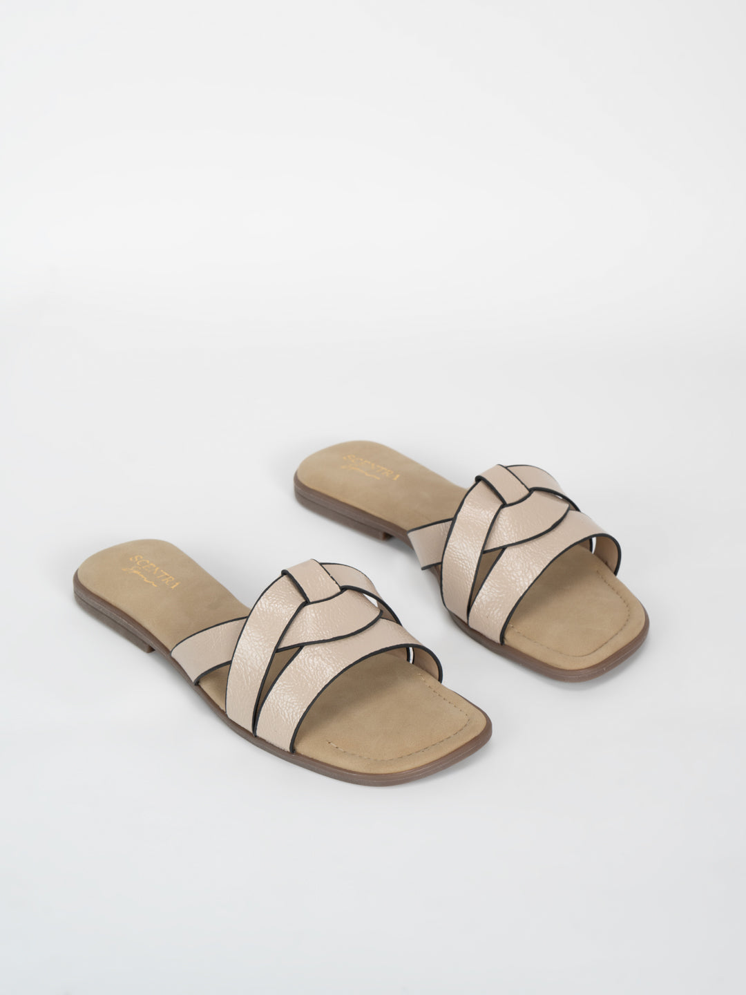 Classic Weave Comfort Flats