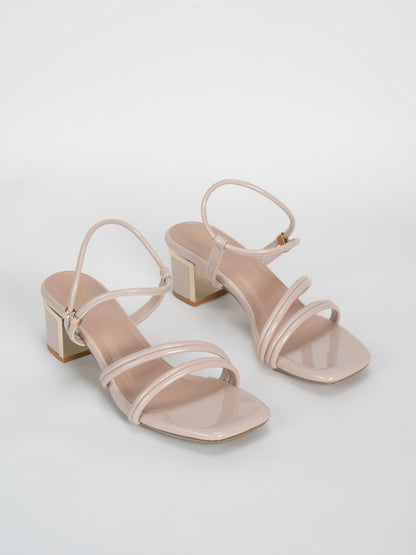 Scentra Spain Noir Elegance Block Heels