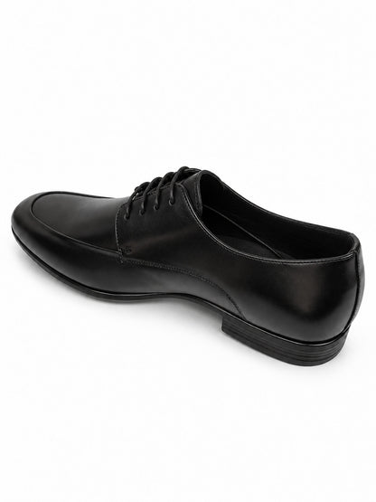 Apron-Toe Lace-Up Derby Shoes