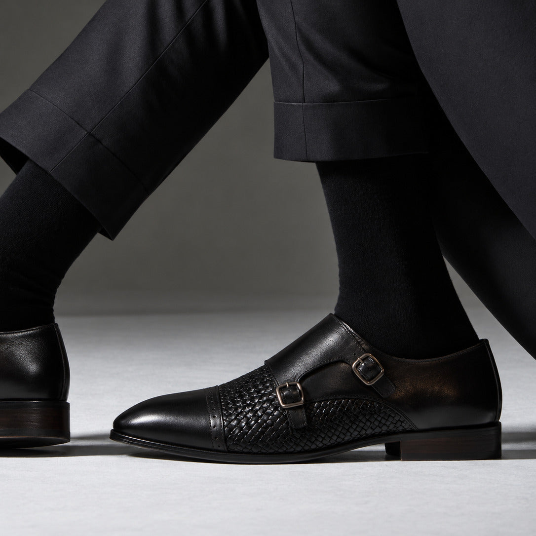 Milano Woven Double Monk