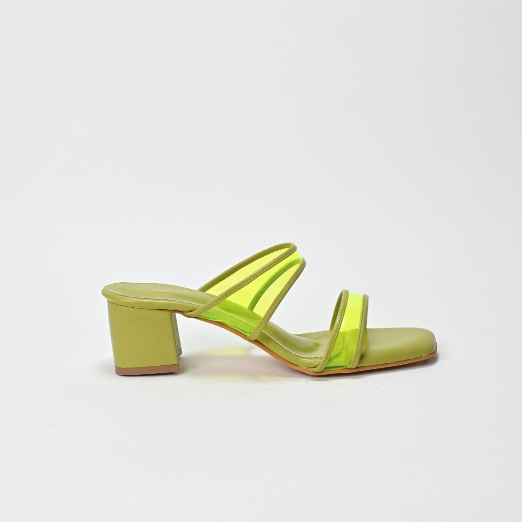 Dania Block Heels 36 Neon - Main Image