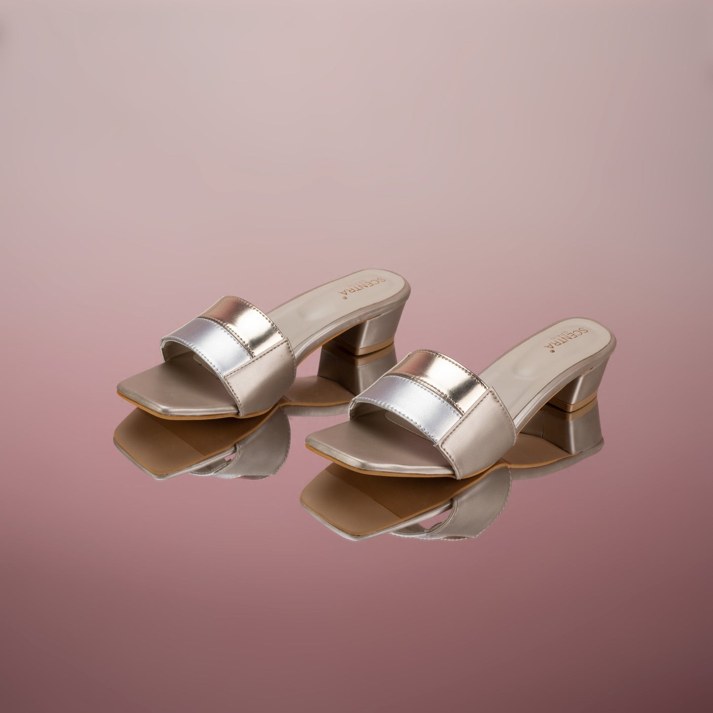 Valery Two Tone Mules