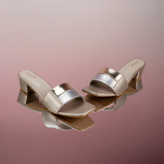 Valery Two Tone Mules