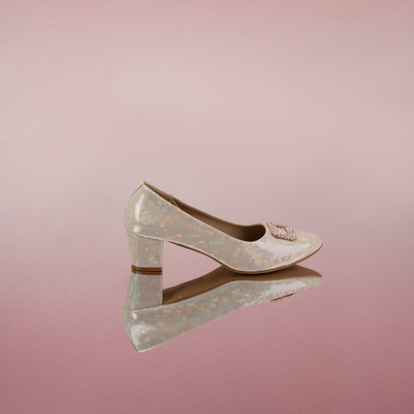 Cinderella Solid Pumps