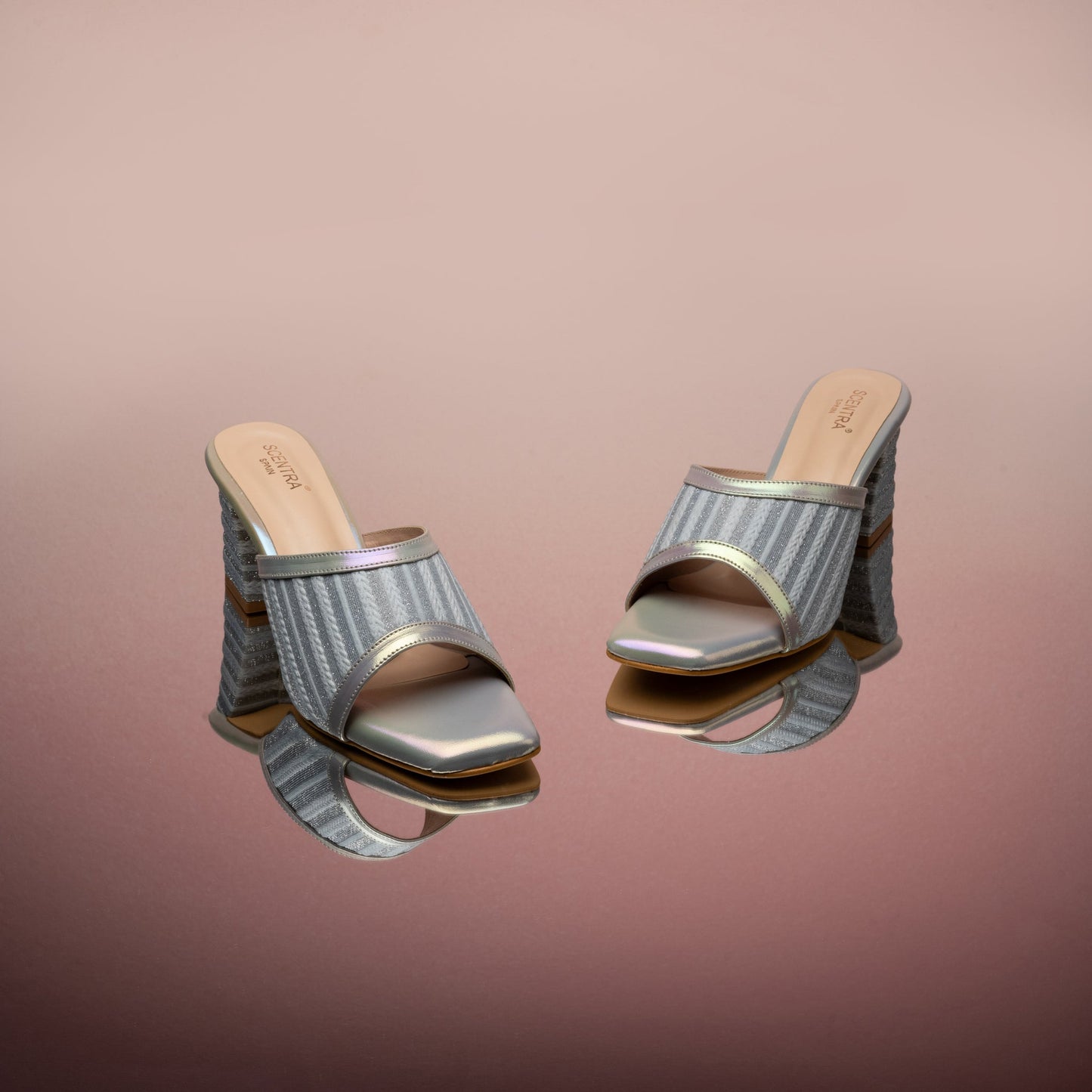 Terry Textured Mules