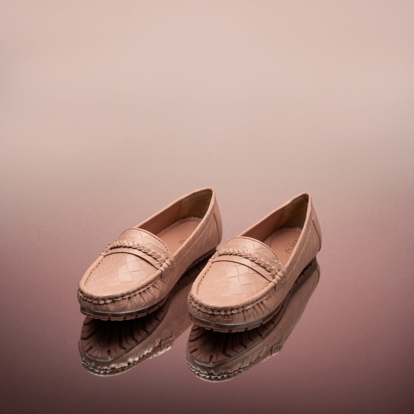 Julia Texture Loafers
