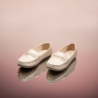Julia Textured Loafers