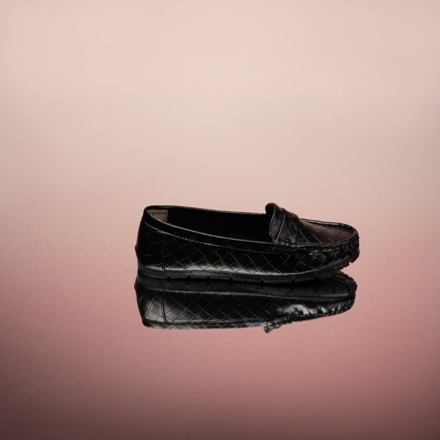 Gloria Textured Loafers