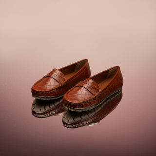 Gloria Textured Loafers