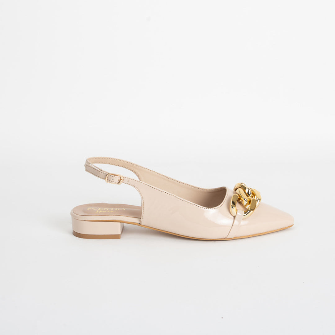 Marianna Pointed Toe Slingback Mules