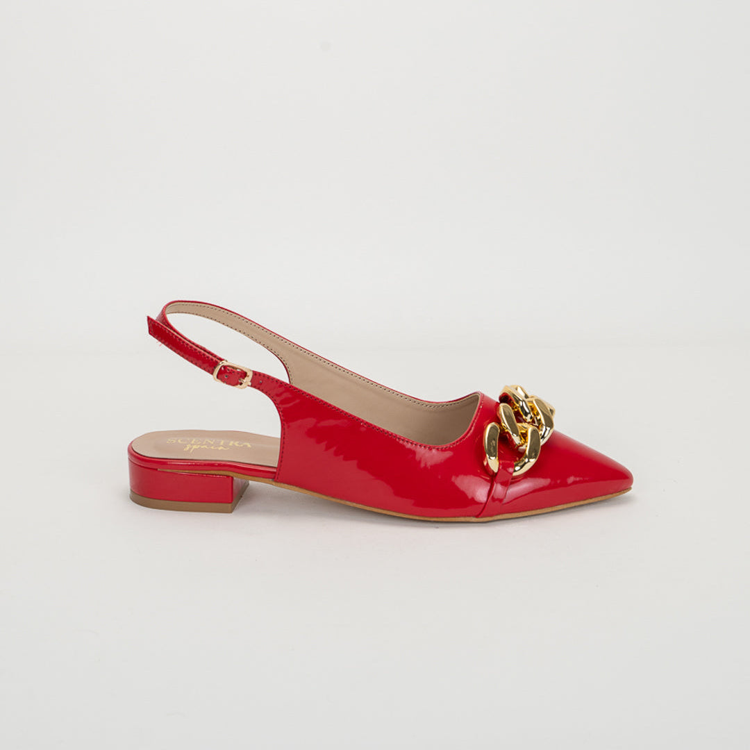 Marianna Pointed Toe Slingback Mules