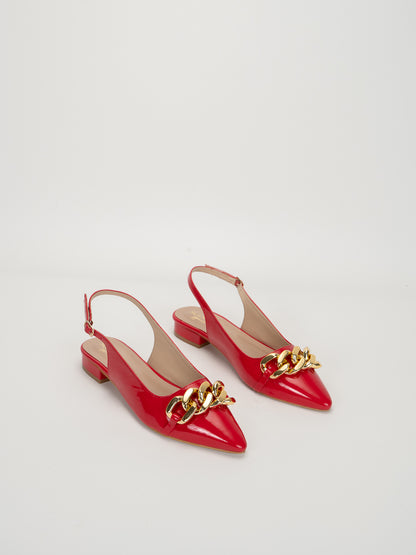 Marianna Pointed Toe Slingback Mules